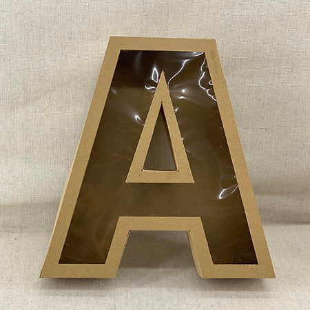 Fillable Letter Box A - Window Lid Front