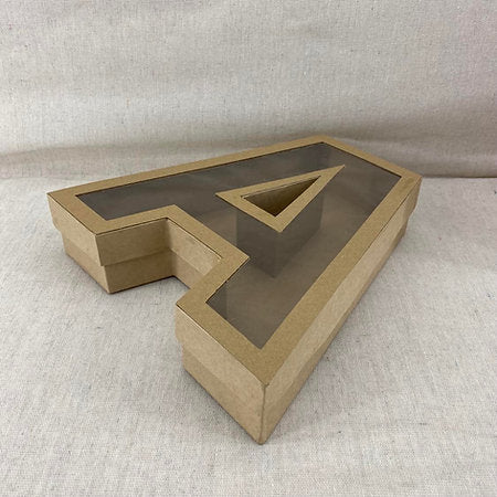 Fillable Letter Box A - Window Lid Side