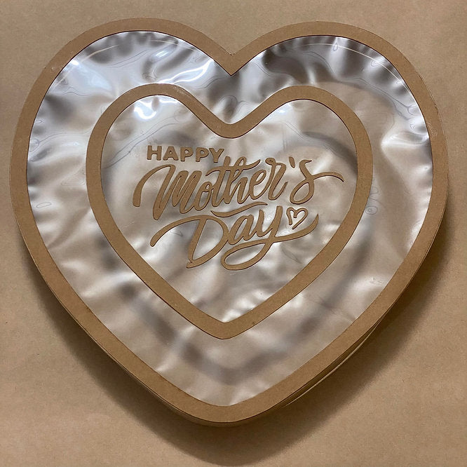 Handmade Cardboard Fillable Shape Box Heart Donut